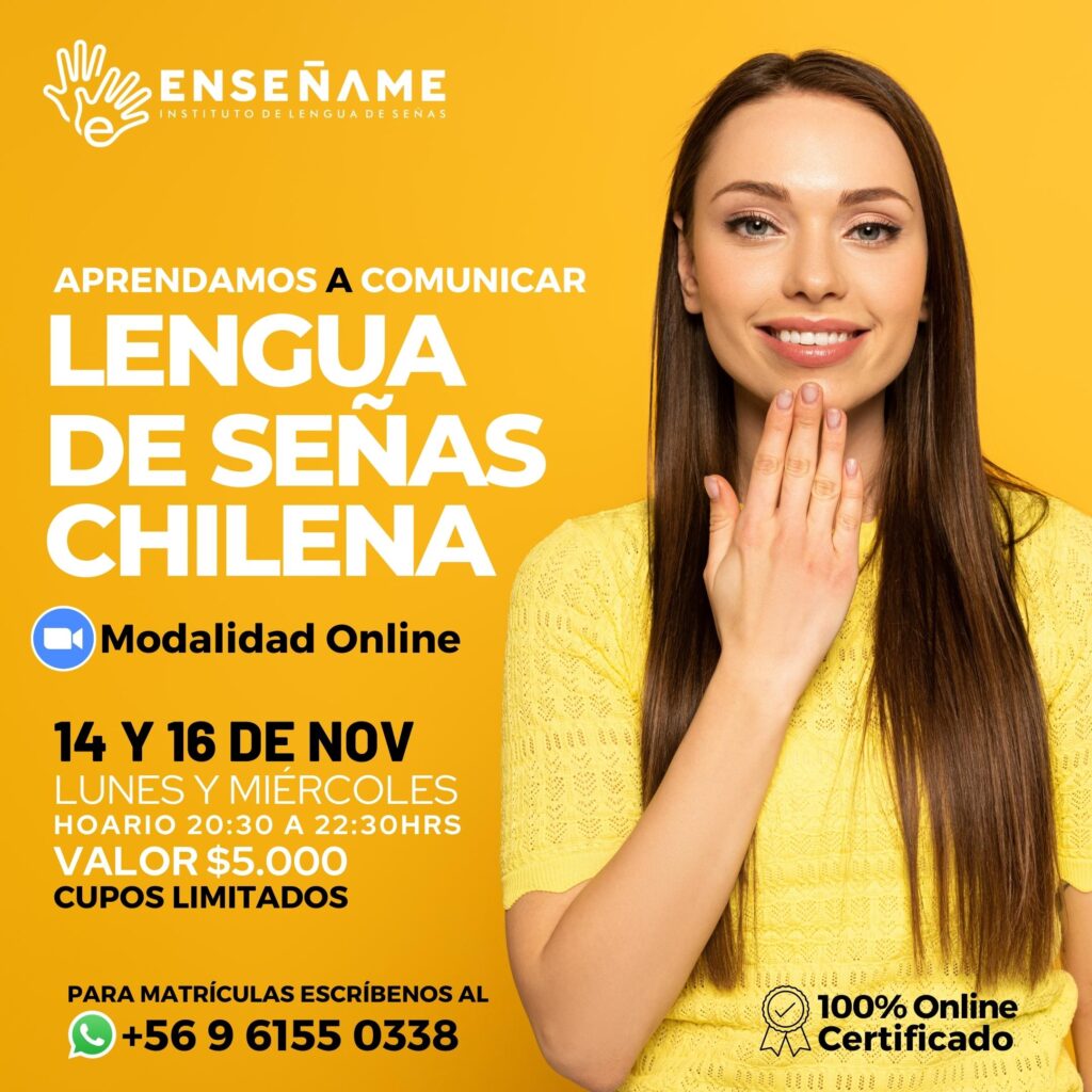 Taller de Lengua de Señas Chilenas